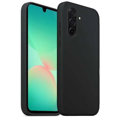 Akashi Funda Galaxy A26 Silicona Flexible Goma Negro