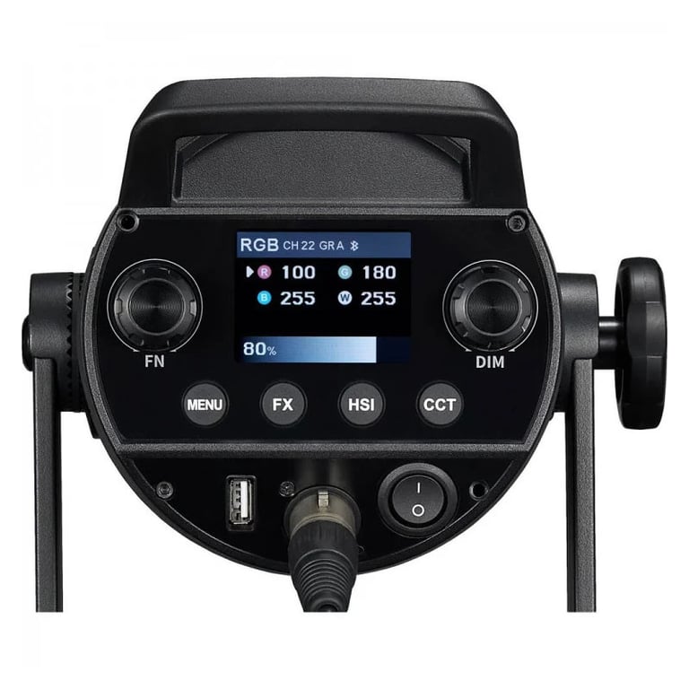 GODOX SZ300R Torche LED rgb zoom - vue 4