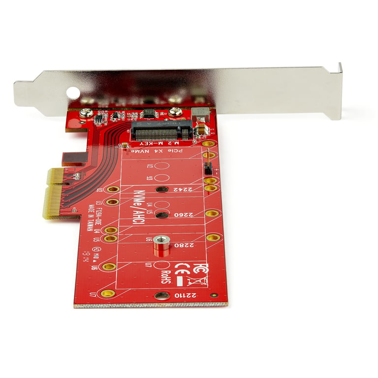Carte Contrôleur PCI Express StarTech PEX4M2E1 – Adaptateur SSD NVMe M.2 PCIe - vue 3