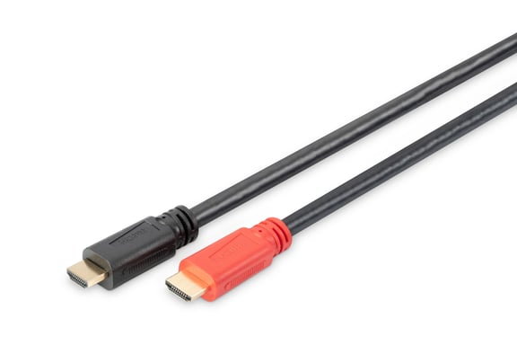 Digitus Cable de conexión HDMI de alta velocidad, con amplificador