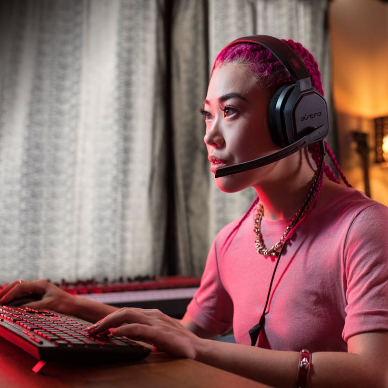 ASTRO Gaming A10 Casque Avec fil Arceau Gris, Rouge - Neuf