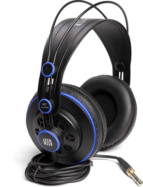 PreSonus HD7 casque Casques Avec fil Arceau Stage/Studio Noir, Bleu