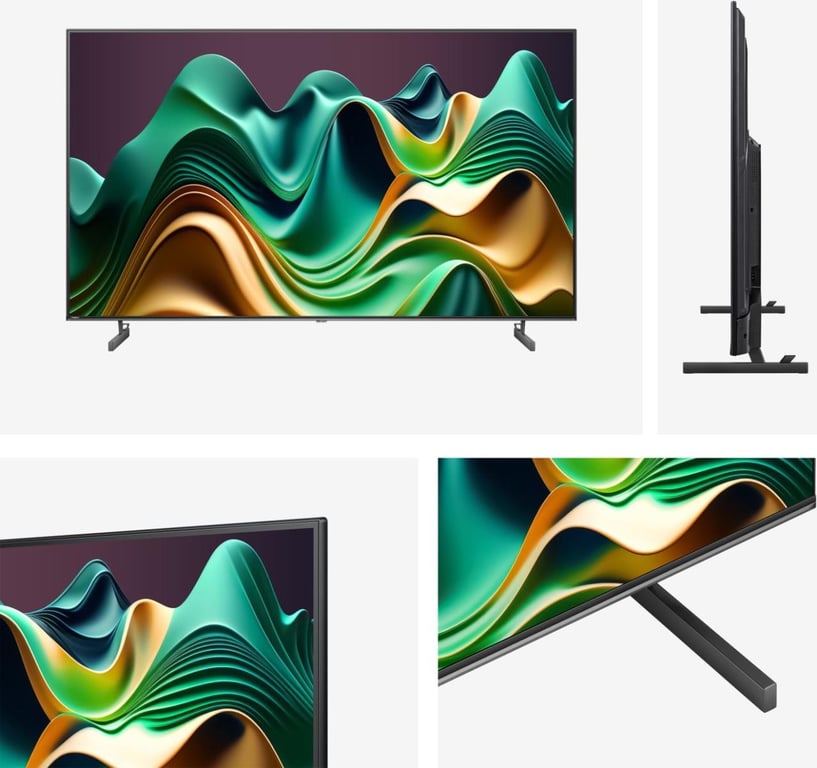Hisense Smart TV 65 Pouces 65U6NQ MiniLED QLED 4K UHD Téléviseur Dolby Vision Atmos Hi View Engine Mode Sport IA MEMC HDR VIDAA avec Youtube Netflix Disney+ Canal + - vue 3