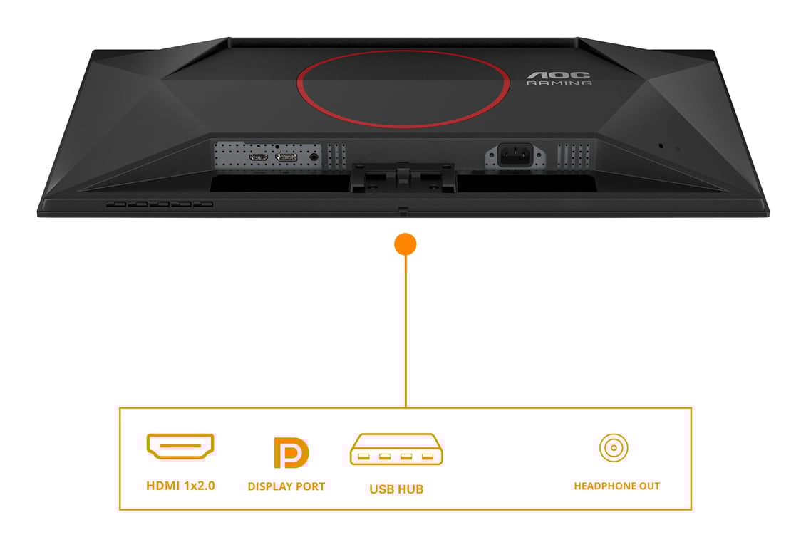 AOC G4 Q27G41ZDF écran plat de PC 67 3 cm 26.5 2560 x 1440 pixels Quad HD QD OLED Neuf - vue 3