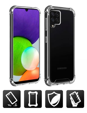 Altadif ALTCA22AG4G coque de protection pour téléphones portables 16,3 cm (6.4'') Housse Transparent Samsung Galaxy A22 4G
