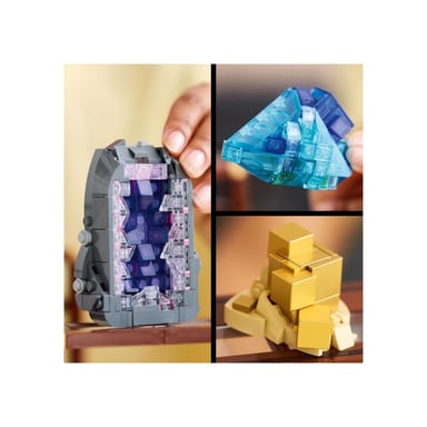 LEGO Ideas 21362 Colección de Minerales - Set de Construcción para Adultos - Decoración