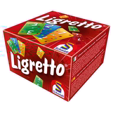 Ligretto Rouge - Jeu de Société Rapide et Amusant
