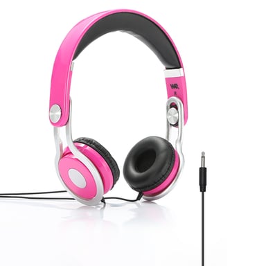 WeKids Casque Filaire pour Enfants avec Régulateur et Limitateur de Volume 85dB pour Enfants avec Microphone, Ecouteurs Pliables Stéréo pour Enfants