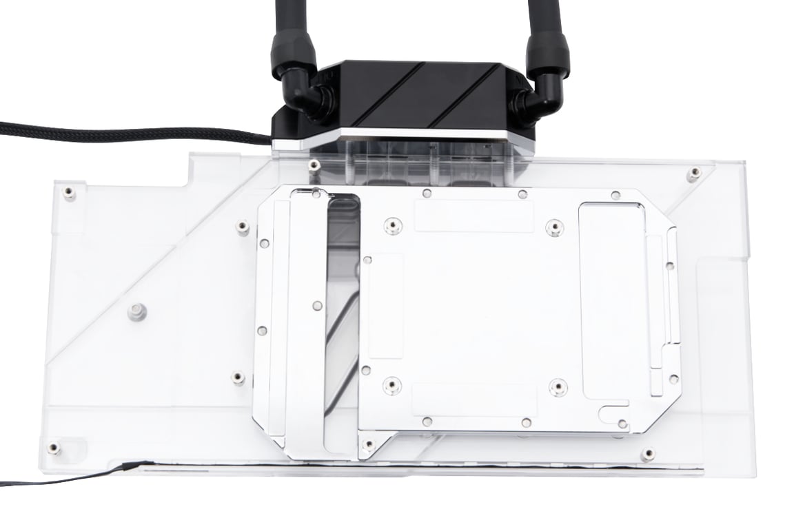 Alphacool Eiswolf 2 AIO Carte graphique Refroidisseur de liquide tout-en-un 12 cm Noir, Transparent 1 pièce(s) - Neuf