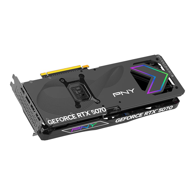 PNY GeForce RTX 5070 EPIC-X RGB OC NVIDIA 12 Go GDDR7 - Neuf