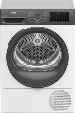 Beko BMEUT481SAI_IT asciugatrice Libera installazione Carico frontale 8 kg Grigio, Bianco