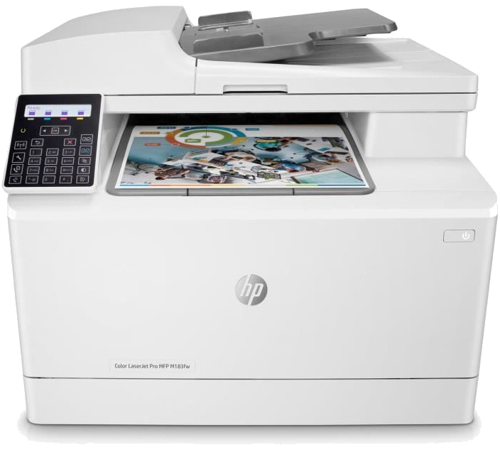Imprimante Multifonction - HP - Color LaserJet Pro M183fw - A4 - Couleur - Wi-Fi - 7KW56A B19