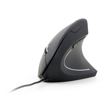 Gembird MUS-ERGO-01 souris Bureau Droitier USB Type-A Optique 3200 DPI