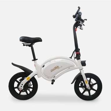 Draisienne eléctrica - URBANGLIDE - BICICLETA 140 BLANCA - 36V - 350W - Neumáticos 14 - Autonomía 18KM - Velocidad máxima 25KM/h