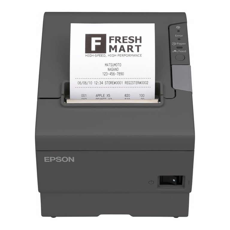 Epson Tm-T88 V Noir - Usb + Ethernet - Très Bon État