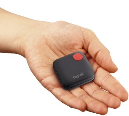 Tracker Beghelli Salvalavita Pocket GSM Personale Nero