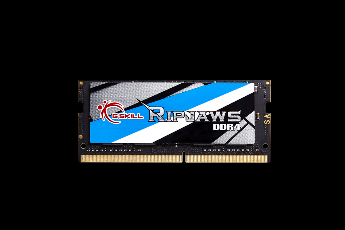 G.Skill RipJaws Series SO DIMM DDR4 2666 MHz CL19 - vue 2