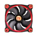 Thermaltake Riing 14 Boitier PC Ventilateur 14 cm Noir, Rouge
