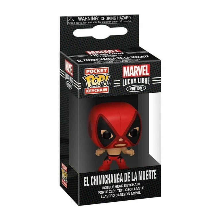 Porte clés Funko Pop! Marvel Luchadores Deadpool Neuf - vue 3