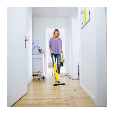 SC 3 Upright EasyFix - Scopa a vapore - 1600W - Si riscalda rapidamente in 30s - Pulisce 60 m²Elimina fino al 99,99% dei virus