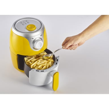 Ariete 4615/00 Unique 2 L Autonome 1000 W Friteuse d'air chaud Jaune
