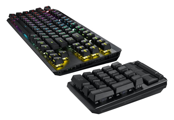 Teclado ROG Claymore II retroiluminado para gamers