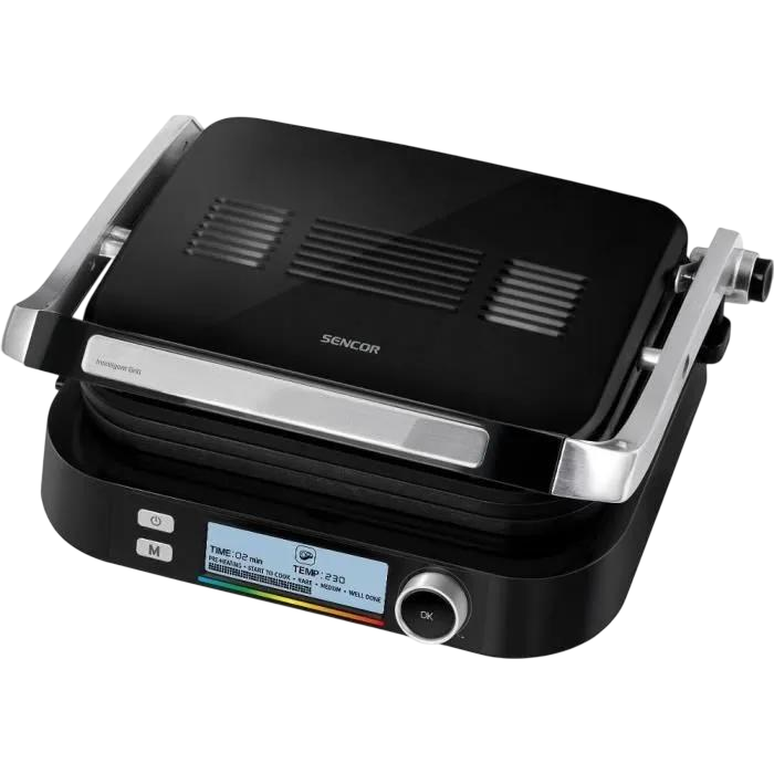 Grill Électrique SENCOR SBG 6238BK – 2100 W, 7 Programmes, Plaque Extra Lisse - vue 8