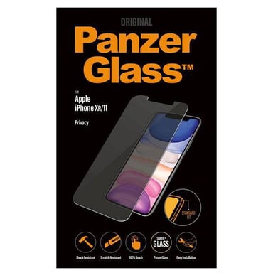 PanzerGlass ® Privacy Screen Protector iPhone 11 | XR | Standard Fit Protector de pantalla Apple 1 pieza(s)
