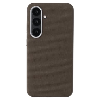 Accezz Coque arrière Mesh avec MagSafe pour Samsung Galaxy S25 / S24 - Marron
