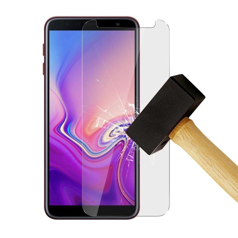 Film verre trempé compatible Samsung Galaxy J6 Plus 2018 - 1001 coques