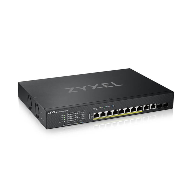 Zyxel XS1930 12HP ZZ0101F commutateur réseau Géré L3 10G Ethernet 100100010000 Connexion Ethernet supportant 'alimentation via ce port PoE Neuf