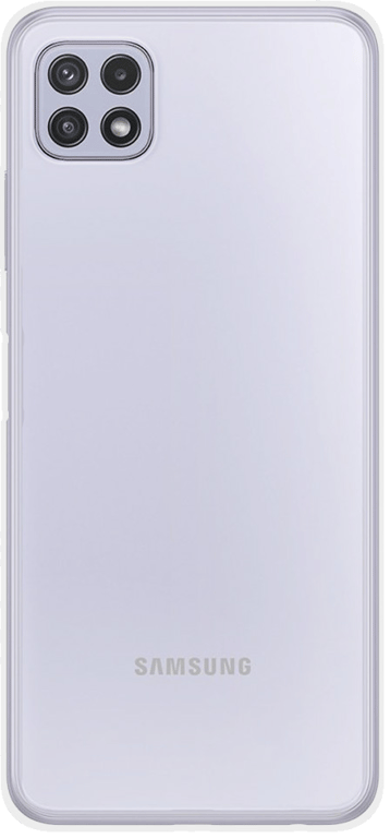 Coque silicone unie compatible Transparent Samsung Galaxy A22 5G