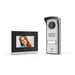 Vidéophone filaire EXTEL Compact 4 pouces couleur à commandes tactiles Noir