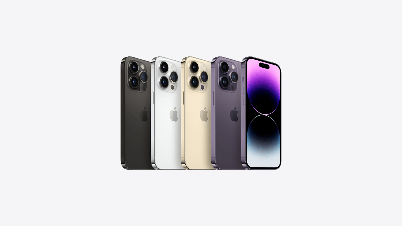 Colores del iPhone 13 Pro y iPhone 14 Pro
