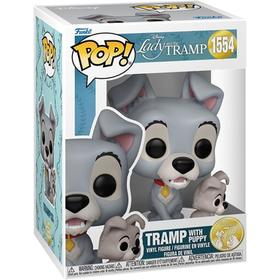 Figurine Funko Pop Disney Lady and Trump Disney Trump with puppy