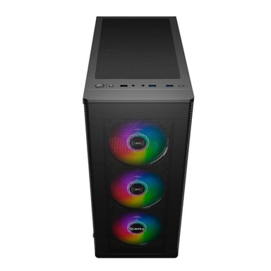 UNYKAch Gaming Mir 100 Desktop Nero, Trasparente