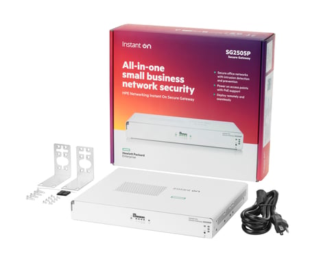 HPE Networking Instant On Secure SG2505P ingresso e controller 10, 100, 1000, 2500 Mbit/s