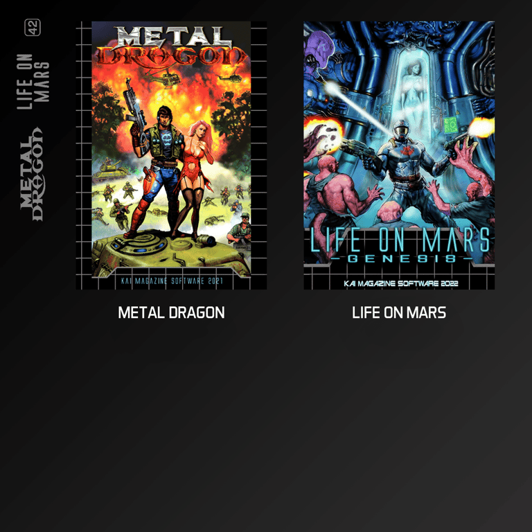 Metal Dragon et Life on Mars Collection Evercade - vue 4