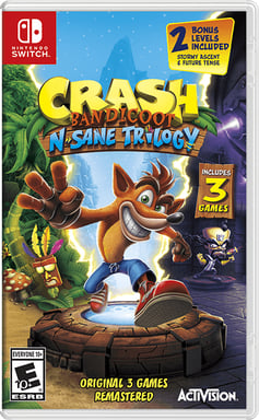 Nintendo Crash Bandicoot N. Sane Trilogy Estándar Nintendo Switch