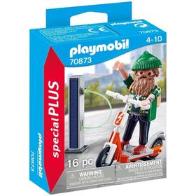 Playmobil Special Plus : Hipster avec Trottinette Électrique Neuf