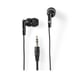 Écouteurs Filaires 3.5 mm avec Contrôle du Volume Noir