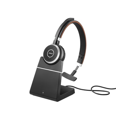 Casque Evolve 65 MS Mono Avec fil &sans fil Arceau Bureau/Centre d'appels Micro-USB Bluetooth Noir