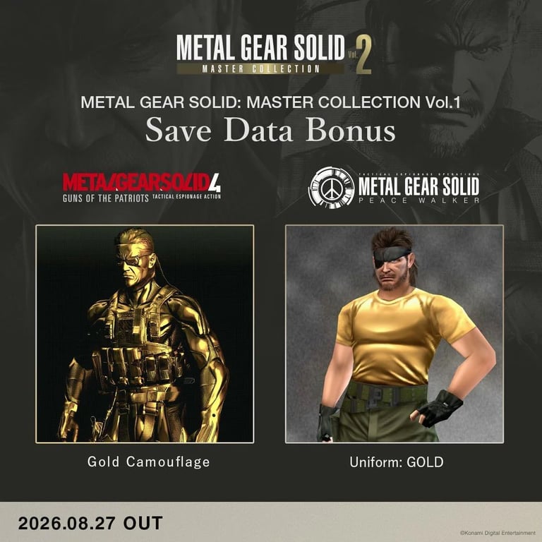 Metal Gear Solid Master Collection 2 D1NS2 - vue 8