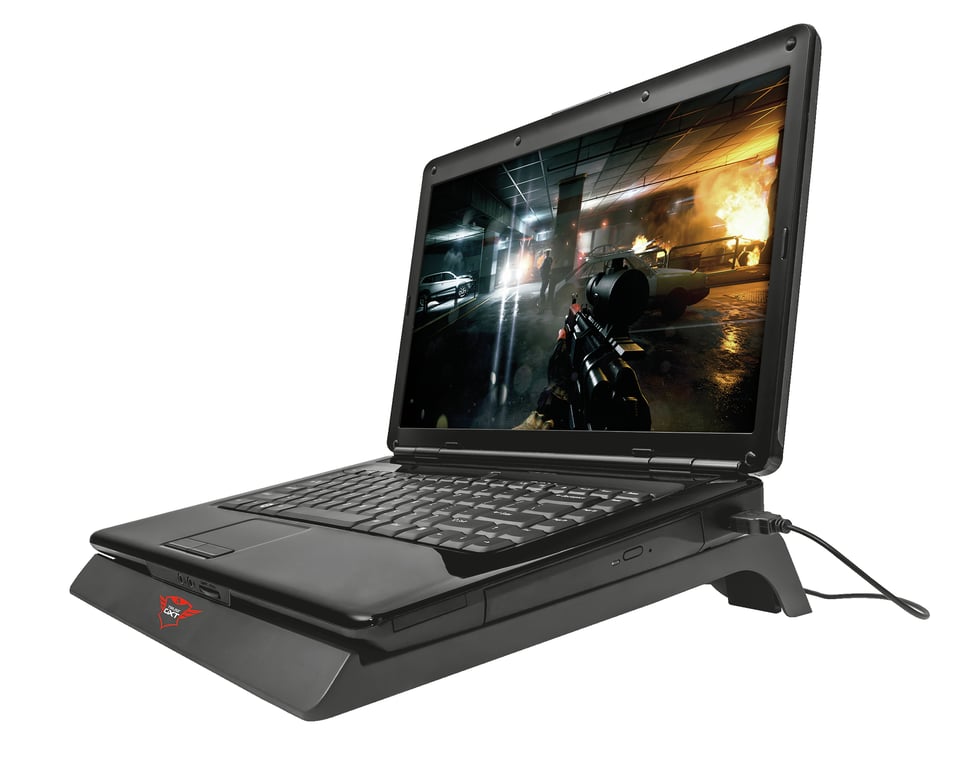 Trust GXT 220 système de refroidissement pour ordinateurs portables 43 9 cm 17.3 Neuf - vue 2