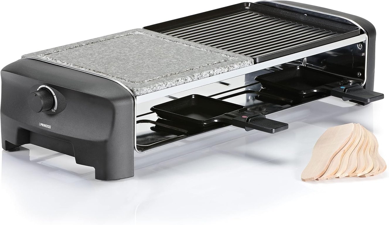 Raclette pierre et plancha 8 personnes Neuf - vue 2