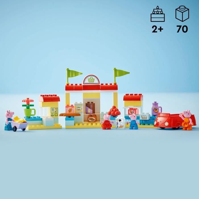 Lego Duplo Peppa Pig Le Supermarché De Peppa Pig 10434 Lego La Boîte - vue 4