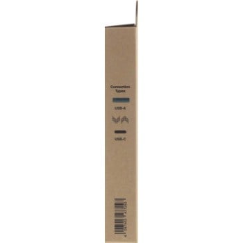 Câble USB-C, mâle USB-C - mâle USB-A, USB 3.2 Gen1, 5 Gbit/s, 1,50 m - Anti gaspillage