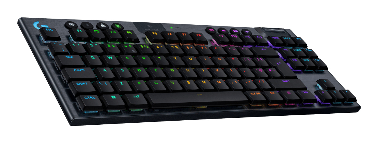 Logitech G G915 X Lightspeed clavier Gaming USB + RF Wireless + Bluetooth QWERTY US International Neuf - vue 3