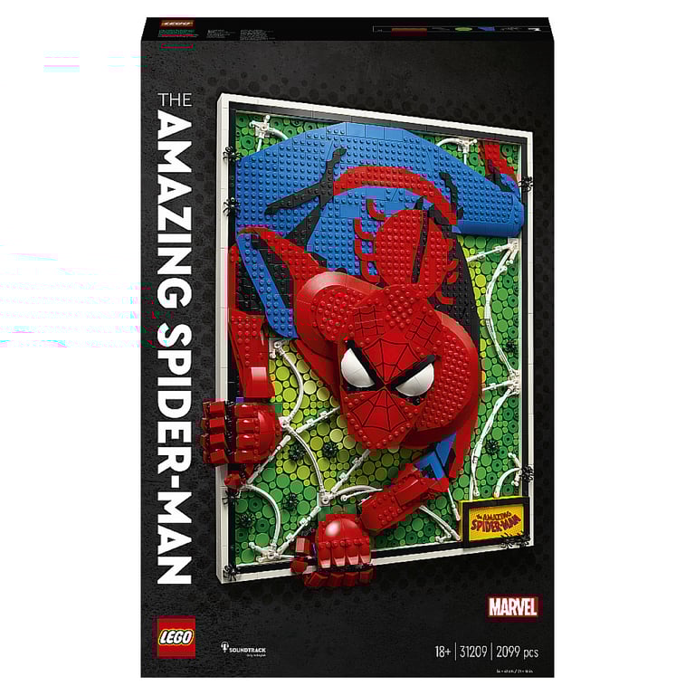 LEGO Art 31209 The Amazing Spider Man - vue 2