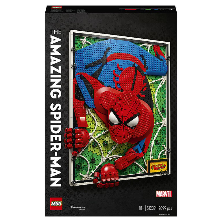 Set LEGO® Marvel 31209 - L'incroyable Spider-Man en Art 3D - Neuf